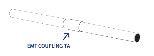 EMT Coupling TA: installation step 3